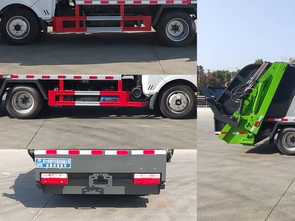 程力威牌CLW5041ZYS6型壓縮式垃圾車(chē)